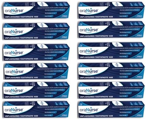 50ml Unflavoured Toothpaste (Pack Of 12)