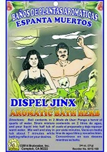 3 PCS Aromatic Soothing Herbal Bath DISPEL Jinx ESPANTA Muertos BANO DE PLANTAS AROMATICAS - Made in USA - 1 OZ