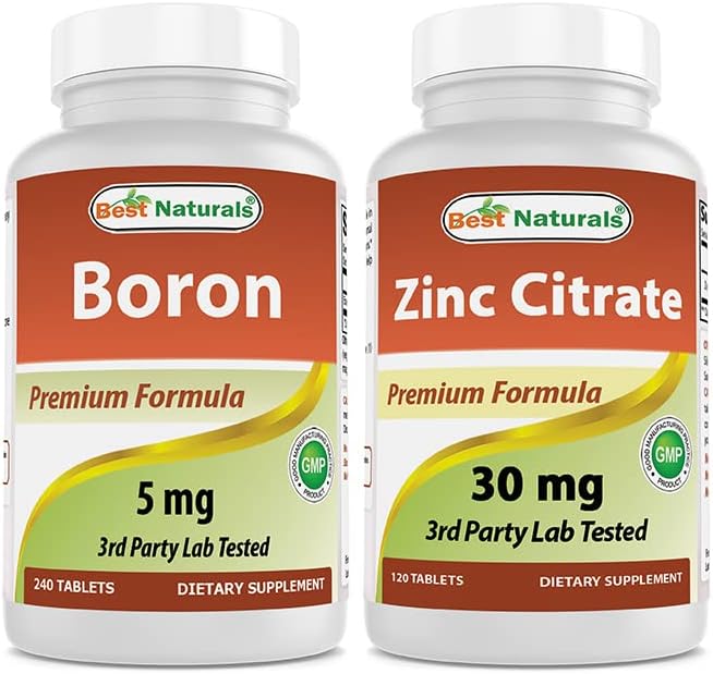 Boron 5 mg & Zinc Citrate 30 mg