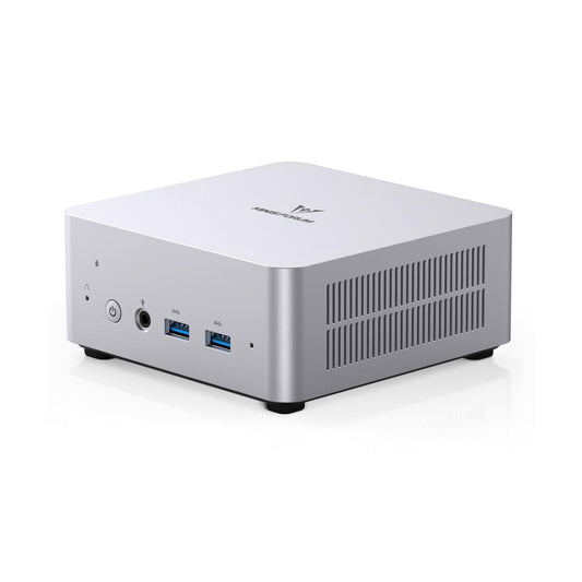 MINISFORUM UN1250 Mini PC Intel Core i5-1250P (12C/16T, up to 4.4GHz) 32GB DDR4 512GB SSD, HDMI2.0/USB Type-C/DP1.4 Triple Outputs, 2.5G LAN, WiFi6, 5X USB Port, Intel Iris Xe Graphics Mini Computers