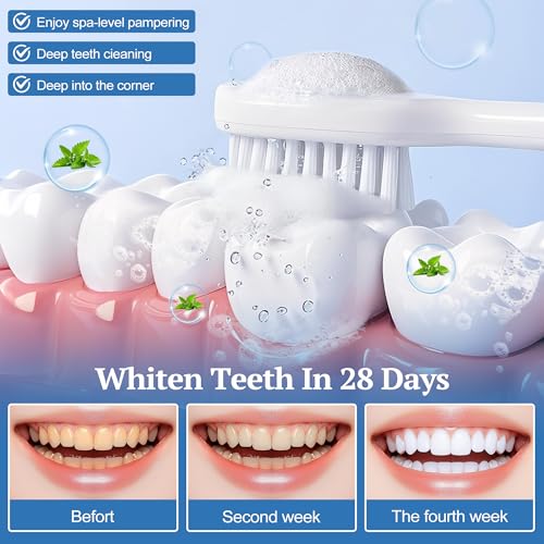 Hydroxyapatite Toothpaste, Nano Hydroxyapatite Toothpaste for Enamel Protection and Tooth Strengthening, Fresh Mint Flavor, Promotes Fresh Breath, Daily Use for Oral Health 2 Pack