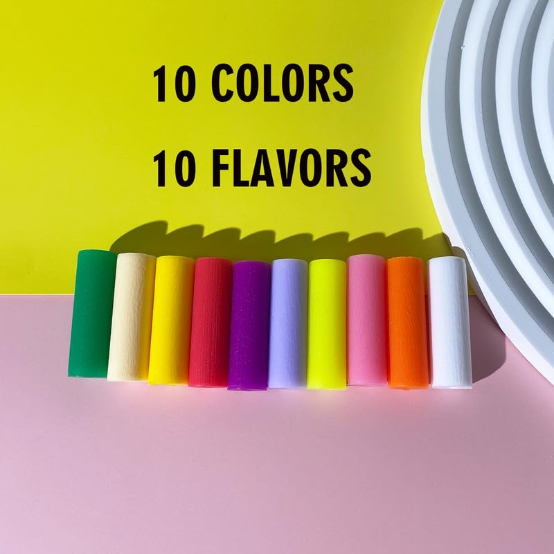 120PCS Aligner Chewies,10 Mix Colors Chew for Invisalign Aligners,Orthodontic Silicone Chompers Aligner Trays Seaters