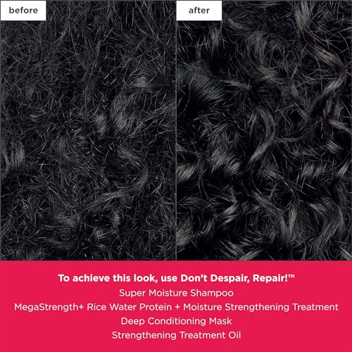 Briogeo Don't Despair, Repair! Megastrength+ Rice Water Protein Treatment, Moisture Strengthening Hair Treatment, Dry and Damaged Hair, Vegan, Cruelty-Free, 5 fl oz