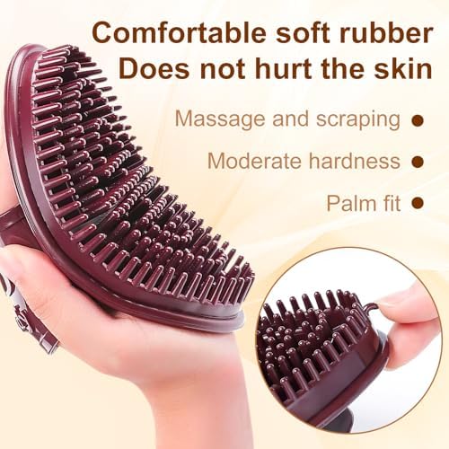 2PCS Meridian Brush Massage Brush, Beauty Salon Professional Custom Meridian Brush, Full Bodys Relaxation Comb Massage Tools