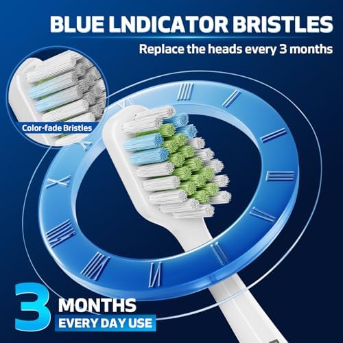 12 Pack Toothbrush Replacement Heads Only for Aquasonic Duo Series and Home Dental Center, Not Compatible with AquaSonic Other Series - 6 White + 6 Black