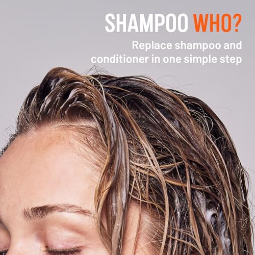 Hairstory New Wash Deep, Clarifying Cleansing Cream for Oily & Fine Hair, Shampoo & Conditioner Alternative, Removes Buildup & Restores Scalp, 8oz