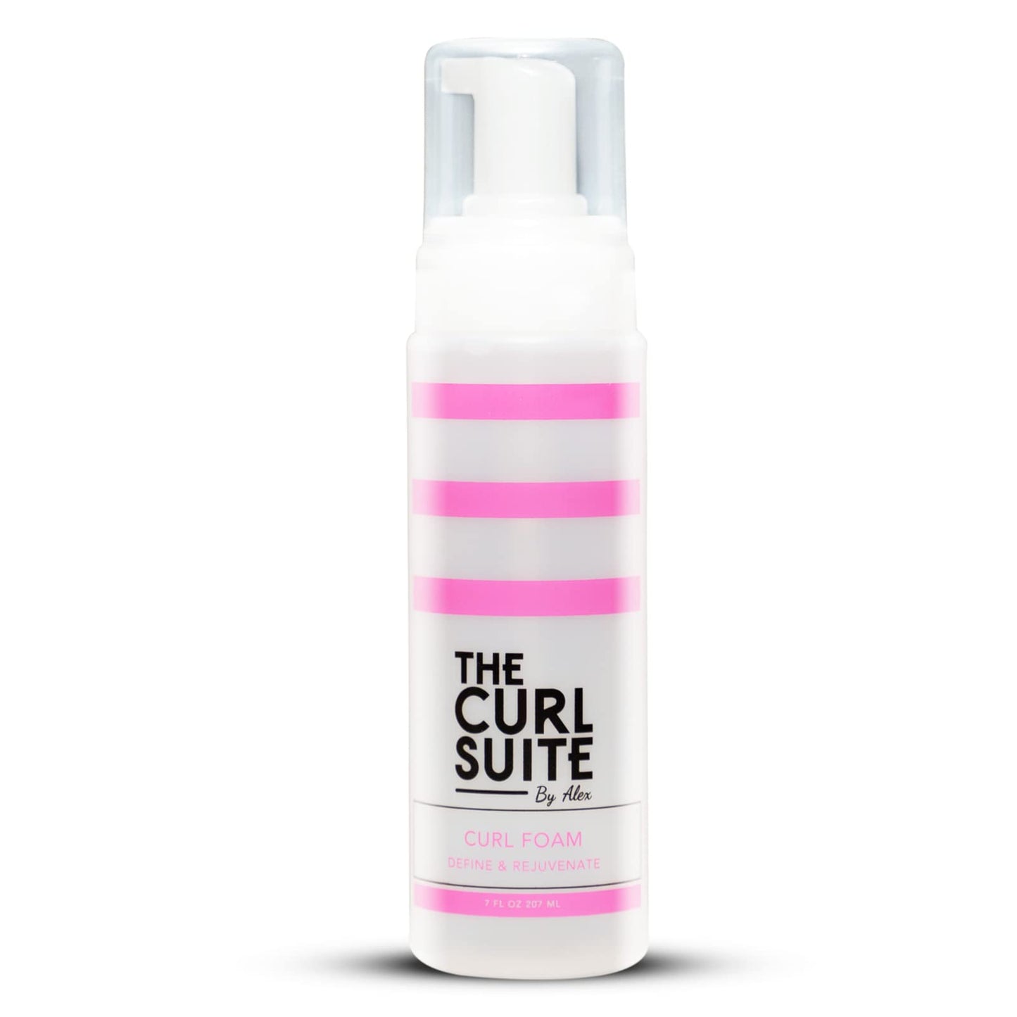 The Curl Suite Hydrating Curl Foam (7 Oz.), Anti-Frizz Formula for Women & Men with Frizzy, Wavy Hair, Volumizing & Frizz Control Hair Mousse for Curly Hair
