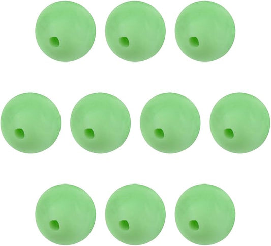 10 Tent Poles Light caps Ball Lightning caps Tent Erection Pole Connector Puncture Proof Ball for Camping and Hiking, TPR Insulation