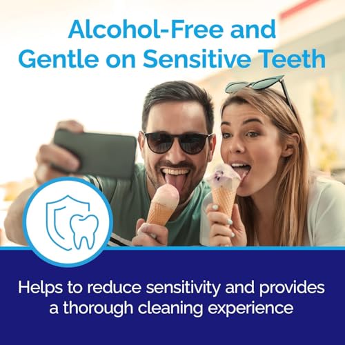 ioRinse Ready-to-Use (RTU) Mouthwash for Fresher Breath, Halitosis Relief, Alcohol-Free, Fluoride-Free and a Professional Clean, Original ioRinse RTU Mouth Wash, Zero Alcohol - Soft Mint Flavor, 1L