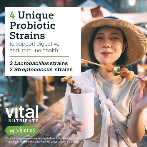 Hyperbiotics Vital Nutrients Pro Dental Probiotic | Clinically Studied BLIS K12 and M18 | Oral Probiotics for Bad Breath Treatment for Adults | Oral Health for Teeth and Gums | 45 Mint Tablets