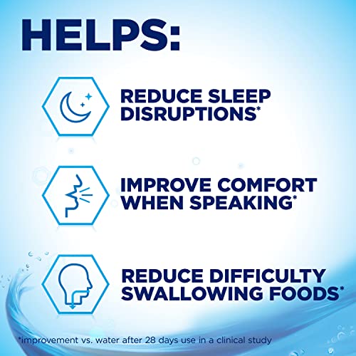 Biotene Oral Rinse Mouthwash for Dry Mouth, Breath Freshener and Dry Mouth Treatment, Fresh Mint - 2x33.8 fl oz