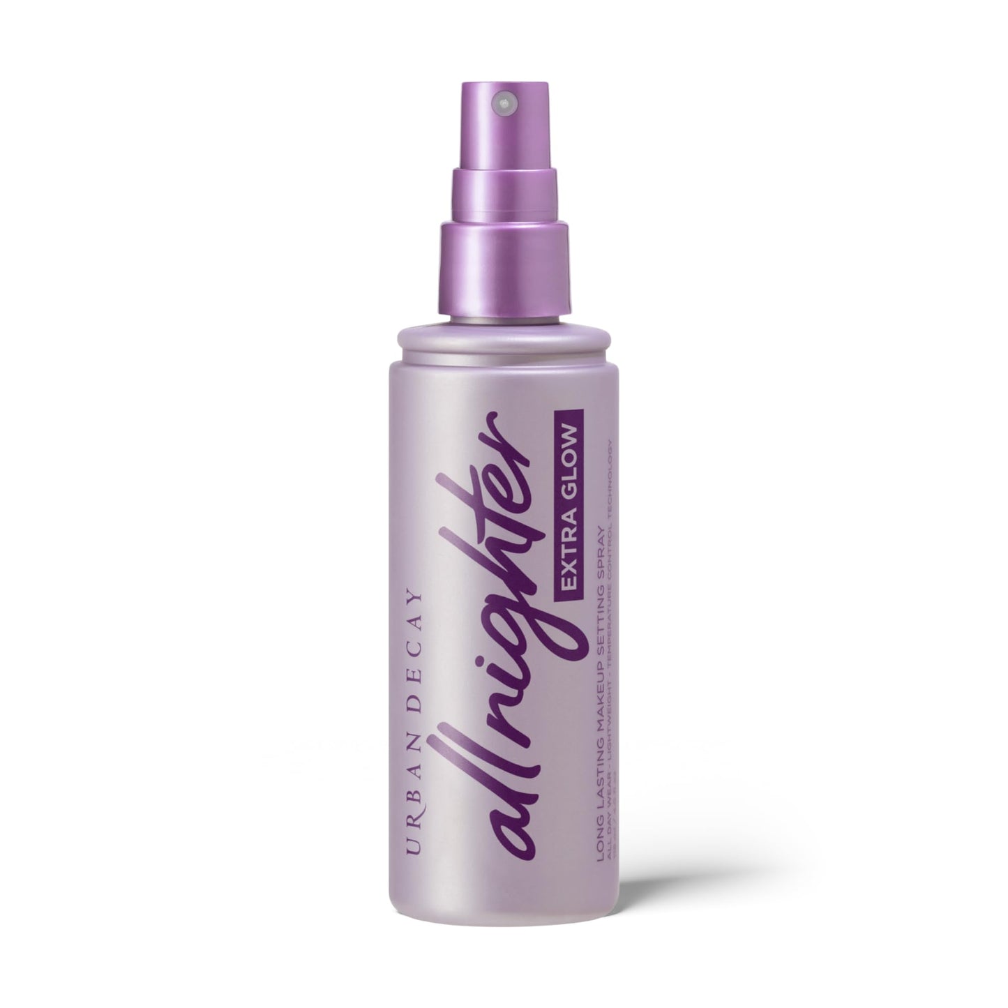 Urban Decay All Nighter Extra Glow Dewy Makeup Setting Spray for Face, Transfer-proof, Long-lasting 16 HR Wear, Hyaluronic Acid & Agave Extract, Radiant Finish, Oil-free, Paraben-free, Vegan - 4 fl oz