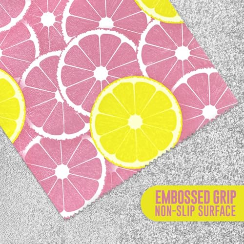 Colortrak Pink Lemonade Pop-up Foil W/Dispenser (400 Count), Pre-cut Sheets, Non-Slip Embossed Texture, 5" x 11" Sheets for Hair Foil Coloring and Highlighting Sheet Applications