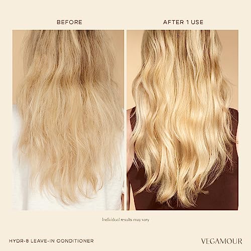 HYDR-8 Leave-In Conditioner, for Deep Hydration & Heat Protection, with Vegan Keratin, for Soft, Silky, Frizz Free Hair