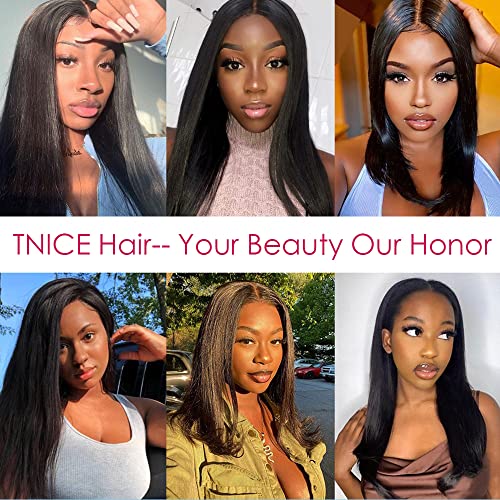 13x4 Lace Frontal Closure Ear to Ear HD Lace Frontal 12 Inch Brazilian Straight Frontal Lace Closure Virgin Human Hair Frontals Natural Black 150% Density