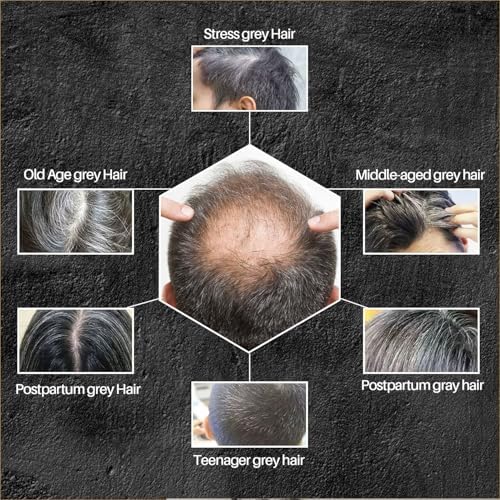Gray Hair Reverse Shampoo Bar，Black Hair Soap for Deep Clean The Scalp Grey for Unisex Shampoo Soap for Women and Men