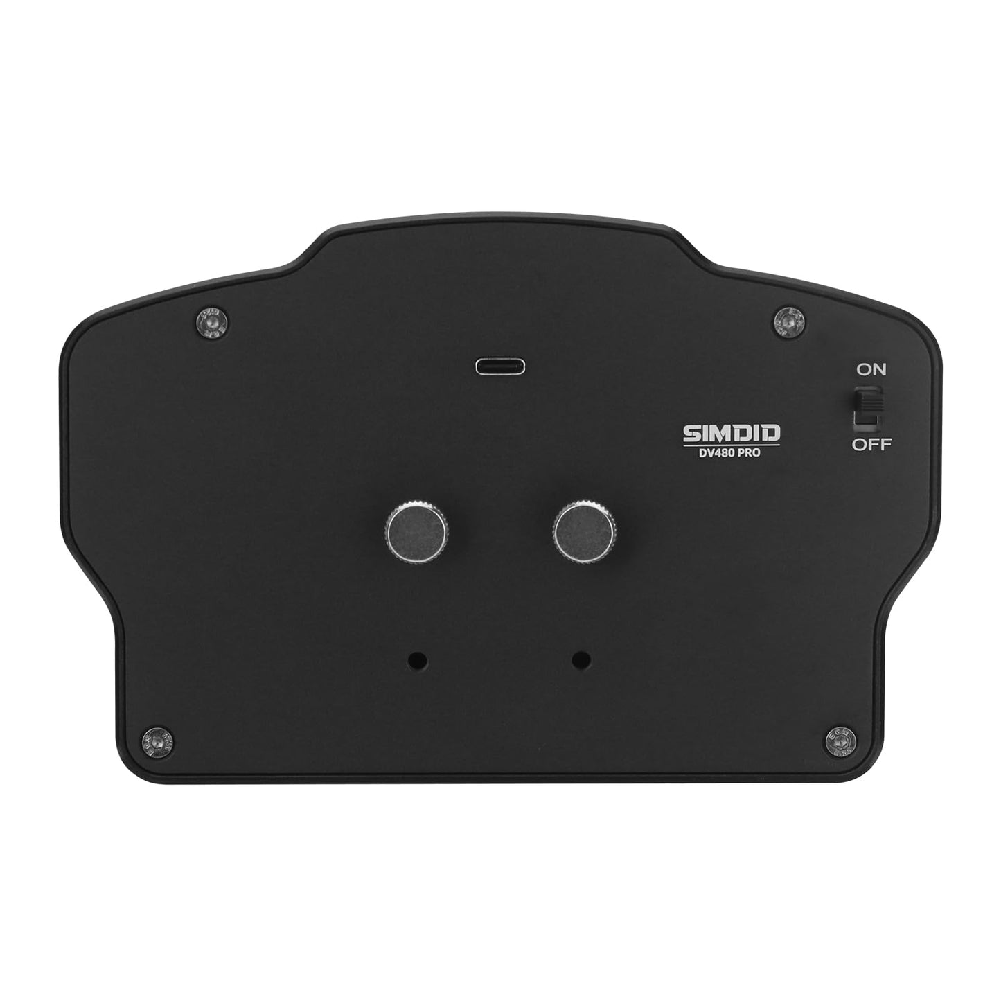 MiYee DV480 PRO Dashboard Sim Racing Dash Display with 5" Screen & 16 RGB LEDs for Simulation Racing Games Accessories