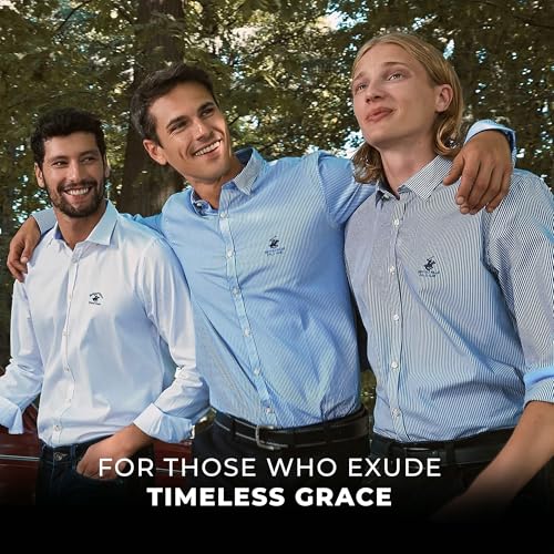 Beverly Hills Polo Club BHPC Cologne 5 Piece Gift Set for Men | Eau de Toillete, Deodorant, Shower Gel, Body Wash, Body Spray Fragrances (Classic)