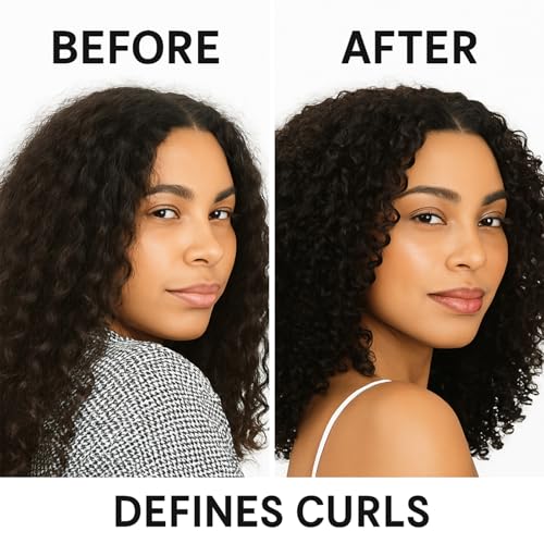 4-in-1 Styling Cream for Flyaways, Curl Defining & Shine – with Slick Back Boar Bristle Brush & Hair Wax Stick – Smooth Sleek Hair Tamer Set, Non-Greasy, for Women & Kids