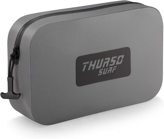 THURSO SURF Waterproof Fanny Pack Dry Bag Floating Pouch Bag Adjustable Waist Strap Keep Your Phone and Valuables Safe/Dry SUP Accessories for Kayaking Paddle Board Snorkeling Boating (Slate)