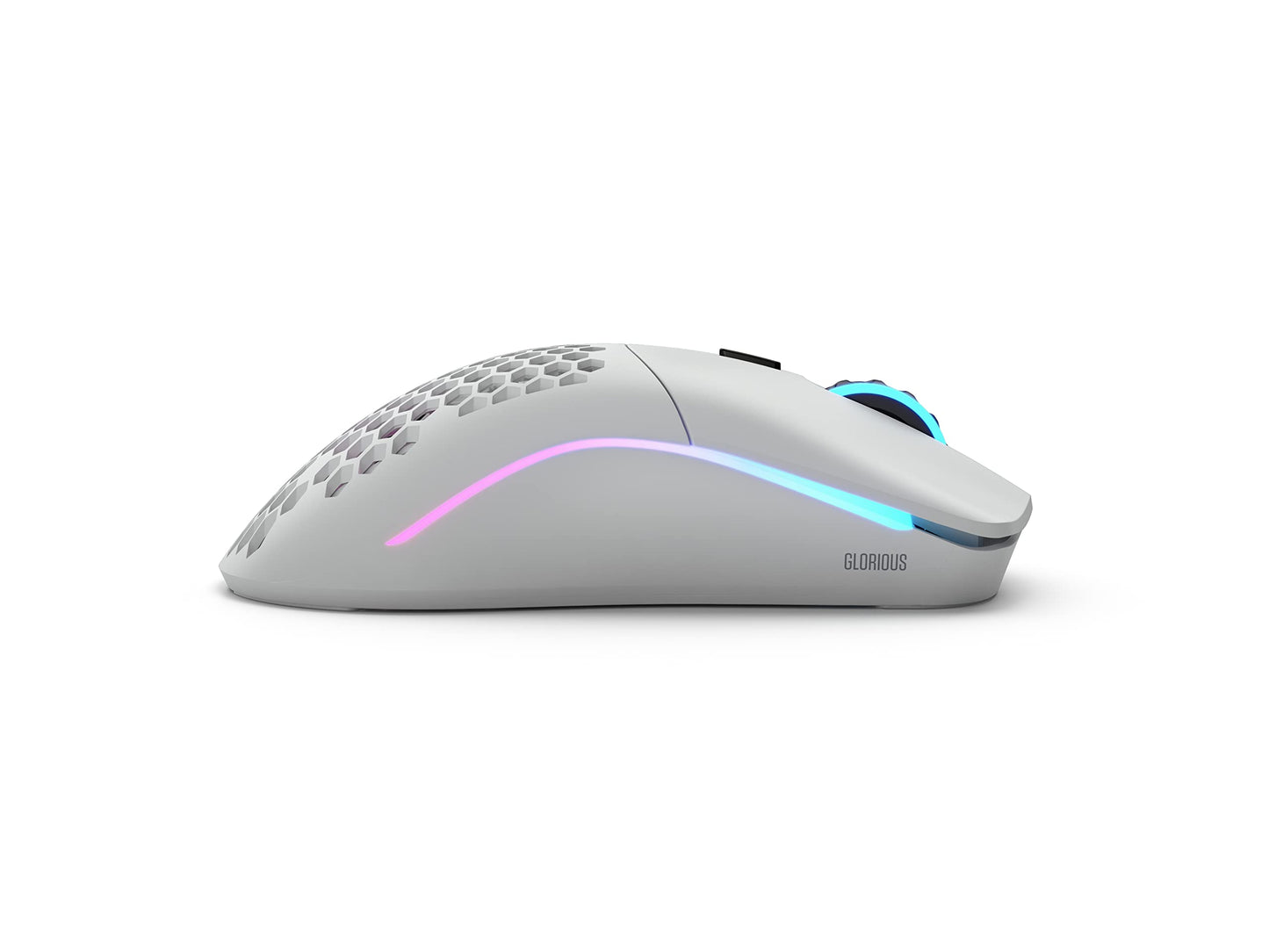 Glorious Model O Minus Wireless Gaming Mouse, RGB Gaming Mouse (Matte White)