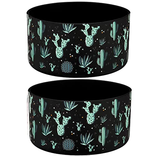 2 Pcs Tumbler Bottom Protector Boot for Stanley Quencher Adventure 40oz & Stanley IceFlow 20oz 30oz and Compatible with Hydro Flask Water Bottle 12oz 21oz 24oz (Diomond clearx2)