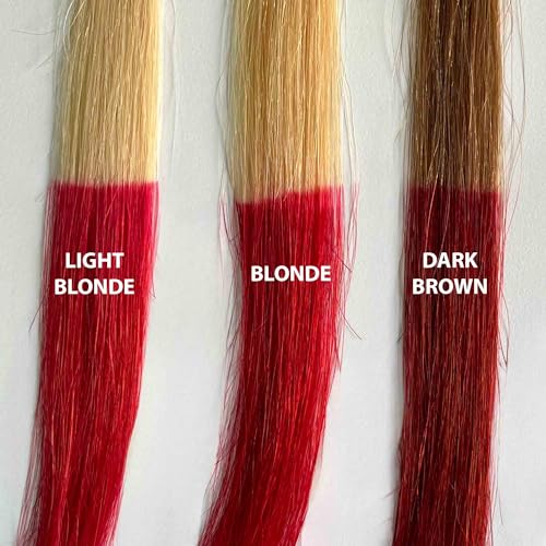 IROIRO Premium Natural Semi-Permanent Hair Color 100 Dark Red (4oz)