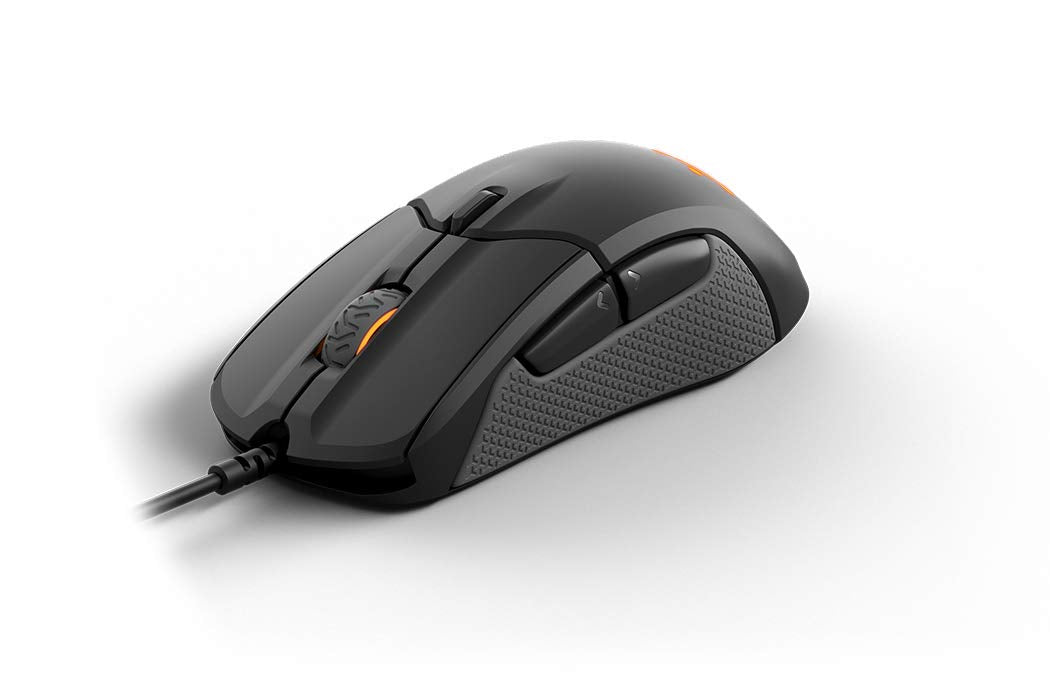 SteelSeries Rival 310 - Optical Gaming Mouse - RGB Illumination - 6 Buttons - Rubber Sides - On-Board Memory - Black