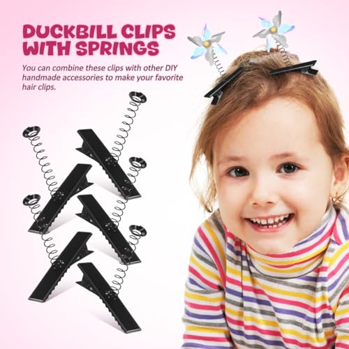100pcs Metal Duck Bill Hair Clips DIY Hairpins Barrettes for Hair Styling School Home Party Christmas DIY Accessories Hairpins