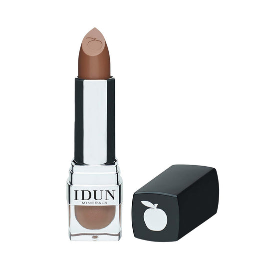 IDUN Minerals Matte Lipstick - Vegan Formula - Highly Pigmented - Rich Color Payoff - Long Lasting Wear - Suitable For All Skin Types - Krusbar - 0.14 Oz, Brownish Beige, (I0100318)
