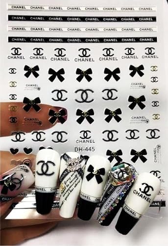 1 Lage Luxury Nail Art Stickers Nail Stickers Designer Summer