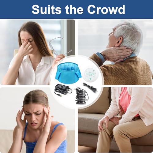 Ionic Detox Foot Bath SPA Machine, Ionic Cleanse Detox Foot Bath Spa Machine, Ionic Foot Bath Detox Machine with Blue Bucket for Health Care Personal Home Travel
