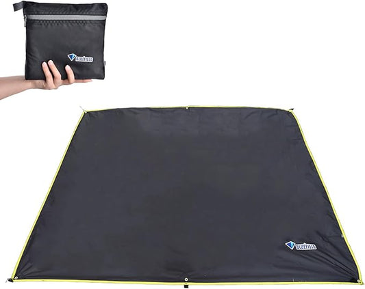 TRIWONDER Hammock Rain Fly Waterproof Tarp Camping Tent Footprint Ground Cloth Backpacking Tarp Camp Shelter Sunshade Mat for Outdoor Hiking Beach Picnic