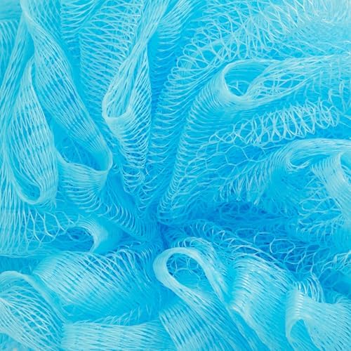 4 Pack Back Scrubber for Shower with Long Handle, Loofah on a Stick for Exfoliating, 4 Assorted Colors, 16 in - Body Scrubber - Loofah with Handle