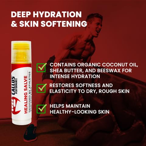 Healing Salve | Helps Heal callous Rips on Your Hands - Designed for: Gymnastics, Weight-Lifting, Cross Training, Gym, Rock Climbers | Moisturize Skin Properly | Original Scent