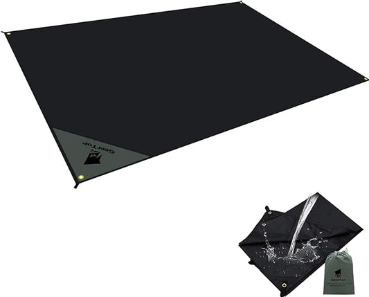 GEERTOP Ultralight Tent Footprint PU 3000 Waterproof Camping Tent Tarp with Drawstring Carrying Bag Ground Sheet Mat for Camping Hiking Backpacking Outdoor Picnic