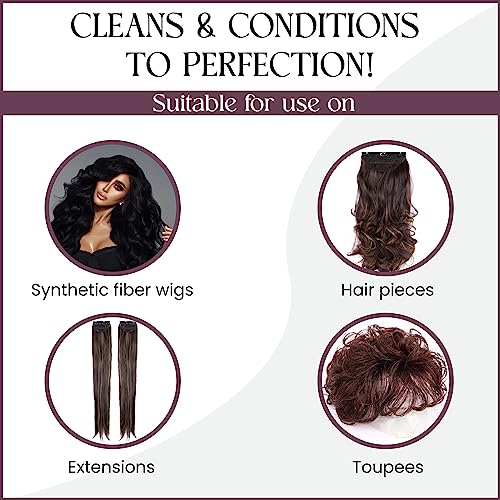 Brandywine Non Static Shampoo & Revitalizing Conditioner 16 Ounce, Value Pack Bundle 2 items