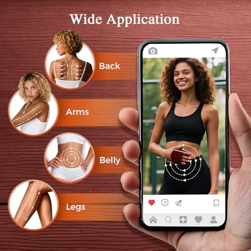 2 PCS Meridian Brush Massage Body Brush, 2025 Upgraded Meridian Massage Brushes with 10 ML Essential Oil, Full Body Relaxation Cellulite Massager Brushes for Belly, Arms, Legs, Back (White)