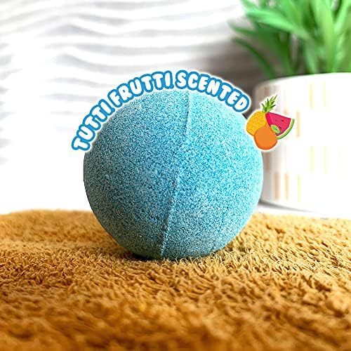 20 x Bath Bombs, Creates a Fizzing, Bath Time Adventure, Bubble Bath Bomb Gift Box, Party Bag Favours, Goody Bag Fillers for Children, Organic & Moisturising, Birthday Gifts for Kids