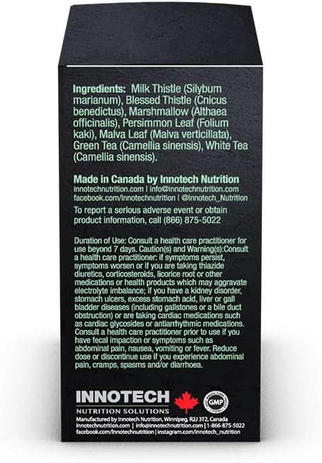 INNOTECH Nutrition: Wholy Tea Original - 8 Count (1 Month Supply)