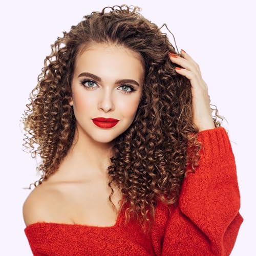 3/8 Inch Small Curling Iron Wand for Short & Long Hair, Ceramic Small Barrel Curling Iron Tiny Curling Wand with Adjustable Temperature, Include Heat Resistant Glove