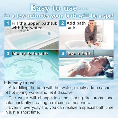 Japanese Hot Spring Bath Salt Oku-Hidaka Onsen Minerals Bath Flakes All Natural 250g