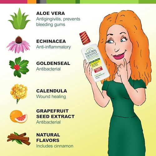 Healthy Gums Mouth Rinse Peppermint 16 oz (Multi-Pack)