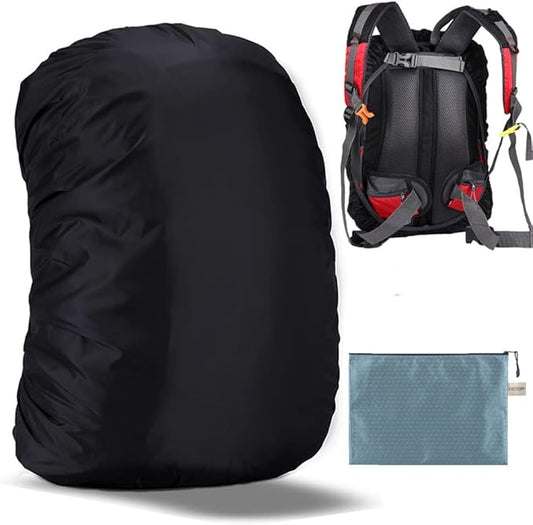 Waterproof Backpack Rain Cover with Anti Slip Buckle Strap for Camping, Hiking, Traveling, Hunting, Biking, 15-80L