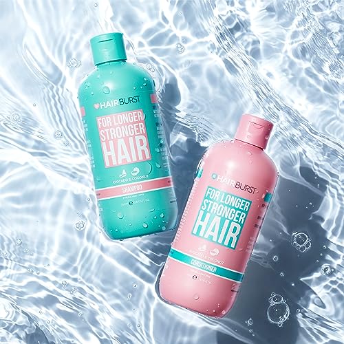 HAIR BURST Shampoo and Conditioner Set — SLS Free Hair Growth and Thickening Treatment for Women - Coconut and Avocado Scented - Suitable for All Types, Promotes Strong and Healthy Hair