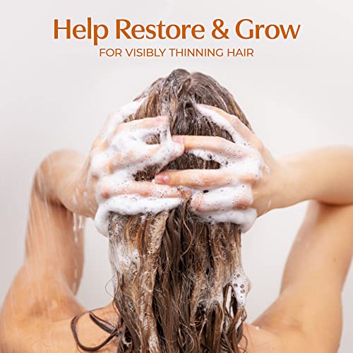 BosRevive Volumizing Conditioner for Thinning, Color/Chemically-Treated Hair – DHT Blocker, Sulfate-Free, Vegan, Biotin, Saw Palmetto & Rosemary – Thicker, Fuller Hair – 10.1 Fl Oz