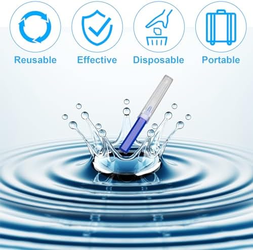 Interdental Brush- Advanced Brush for Braces, Oral Teeth Cleaning, Dental Disposable Soft Flossing Brushpicks Removes Plaque, Tapered Head Reach Both Small Tight Gaps and Wide Spaces (100 Pcs)