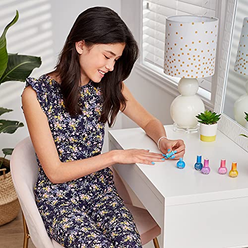 3C4G Color Changing Nail Polish Set for Girls & Teens - 5 Magical, Non-Toxic Colors That Transform, Safe & Fun Nail Polish Kit for Ages 8+ Perfect for Parties, Gifts, & DIY Manicures Make It Real