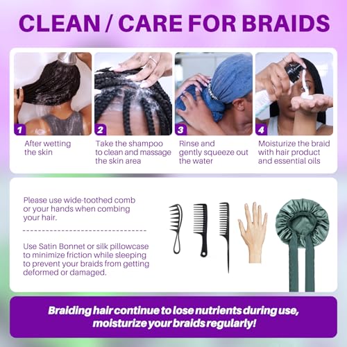 Human Braiding Hair for Boho Braids, Deep Wave Bulk Boho Braids Human Hair for Knotless Curly Bohemian Water Wave Boho Hair for Braiding 70g 16 Inch Natural Color (2 No Weft Bundles/Pack)