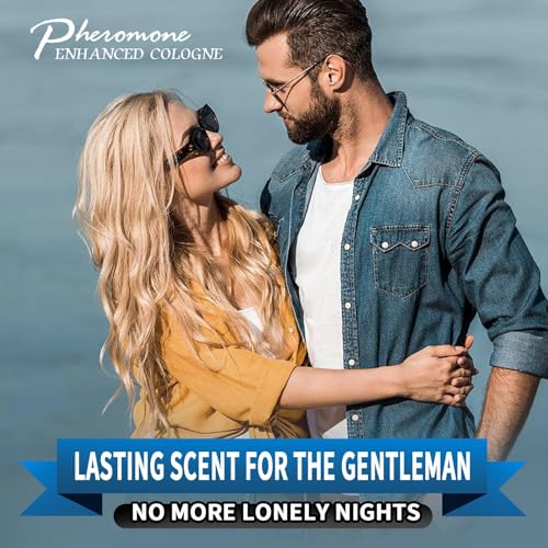15 mL Pheromone Cologne for Men - Long-Lasting Scent Mens Cologne - Enhanced Confidence & Charisma Pheromone Infused Perfume for Him - Raw Pheromones Men's Colognes, Bold